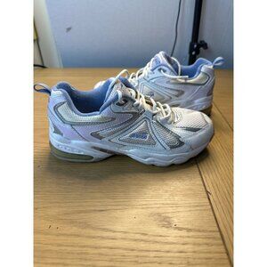 Avia Womens Mesh Upper Sporty Athletic Running Sneakers Shoes White Size 7